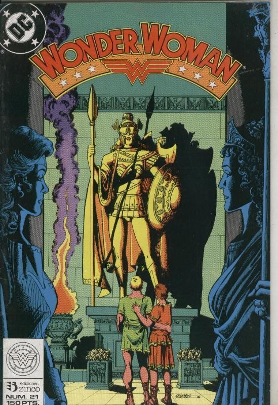 Wonder Woman numero 21 (numerado 1 en interior cubierta)
