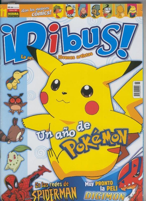 Dibus revista numero 011 (poster central con Pato Donald)