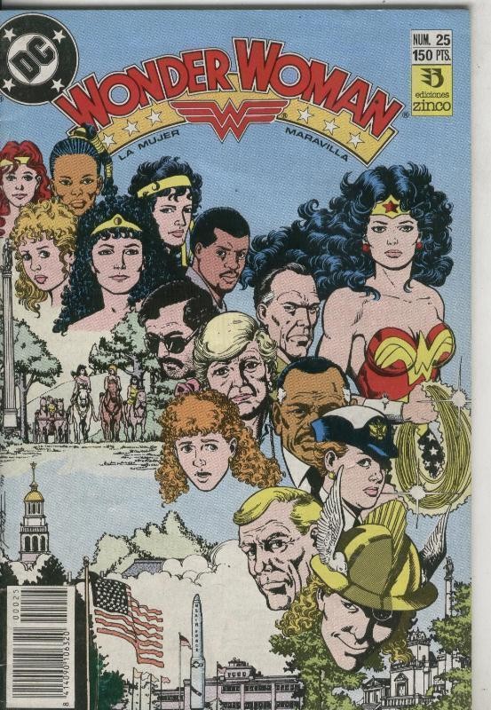 Wonder Woman numero 25 (numerado 4 en interior cubierta)