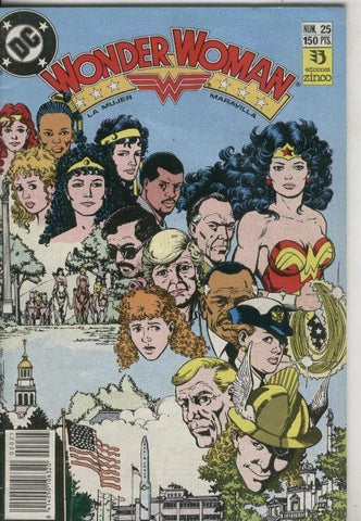 Wonder Woman numero 25 (numerado 6 en interior cubierta)