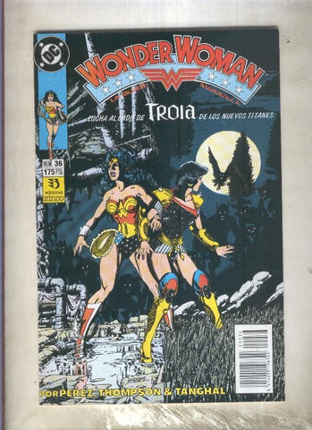 Wonder Woman numero 36 (numerado 1 en interior cubierta)