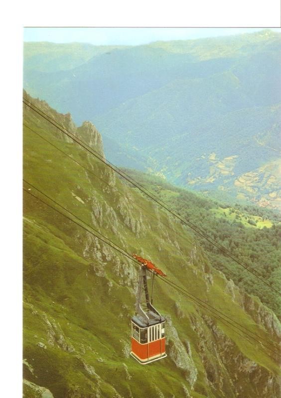 Postal 027244 : Picos de Europa, Teleferico de Fuente de Cantabria