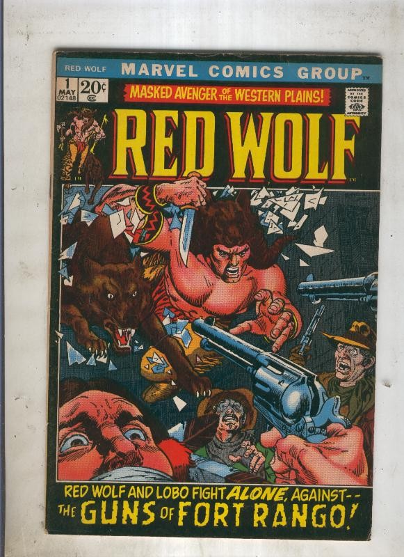 RED WOLF edicion 1972 numero 01