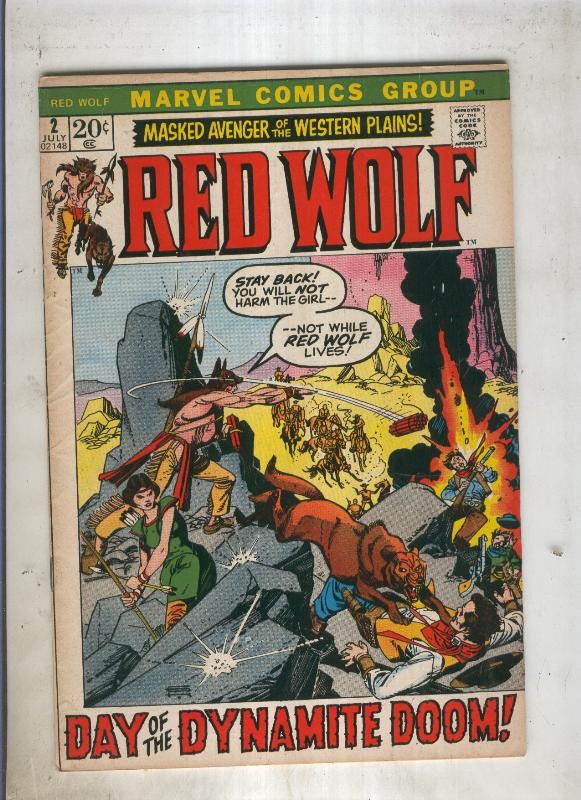 RED WOLF edicion 1972 numero 02