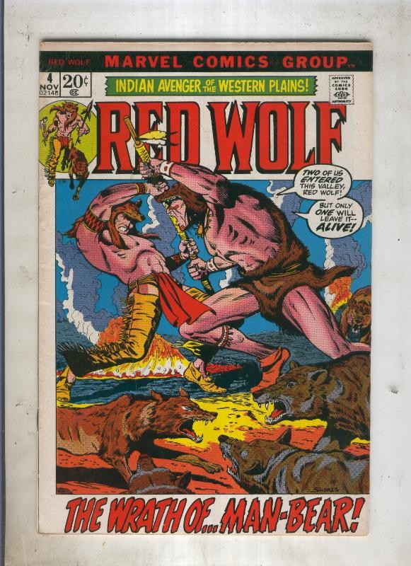 RED WOLF edicion 1972 numero 04