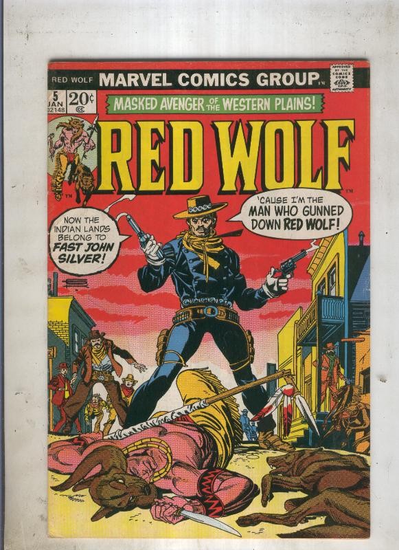 RED WOLF edicion 1972 numero 05