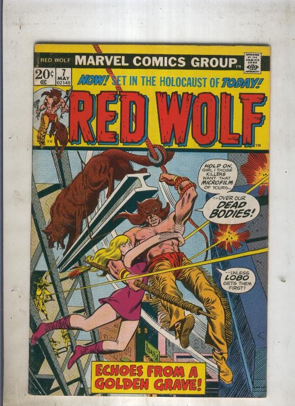 RED WOLF edicion 1972 numero 07