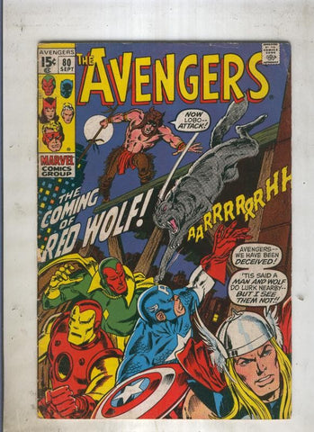 The Avengers edicion 1970 numero 80