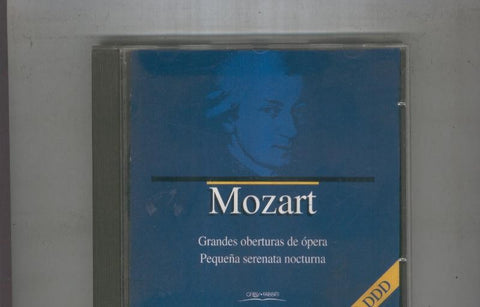 CD: MOZART Grandes oberturas de opera y pequena serenata nocturna
