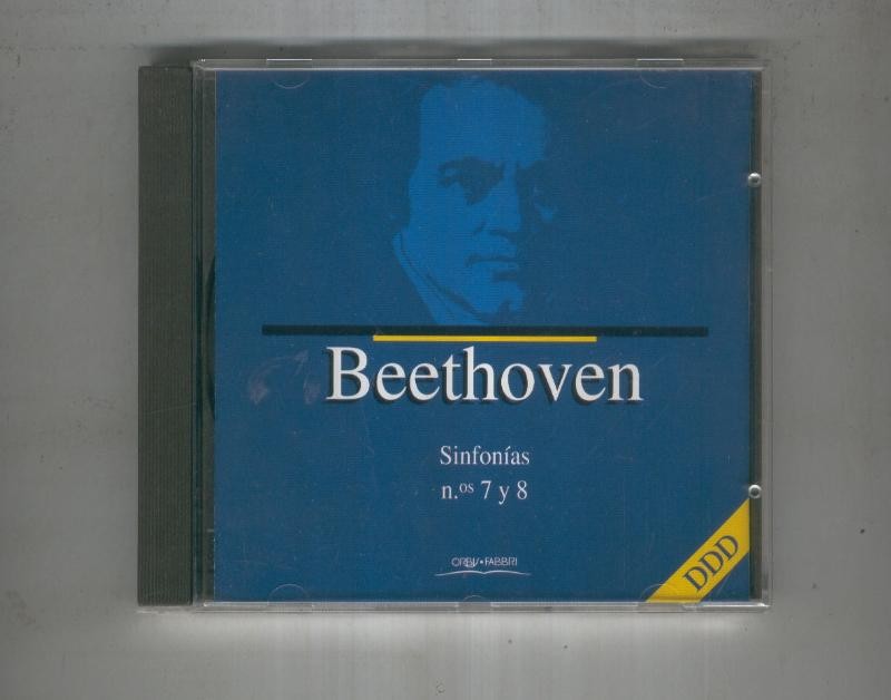 CD: Beethoven sinfonia 7 y 8