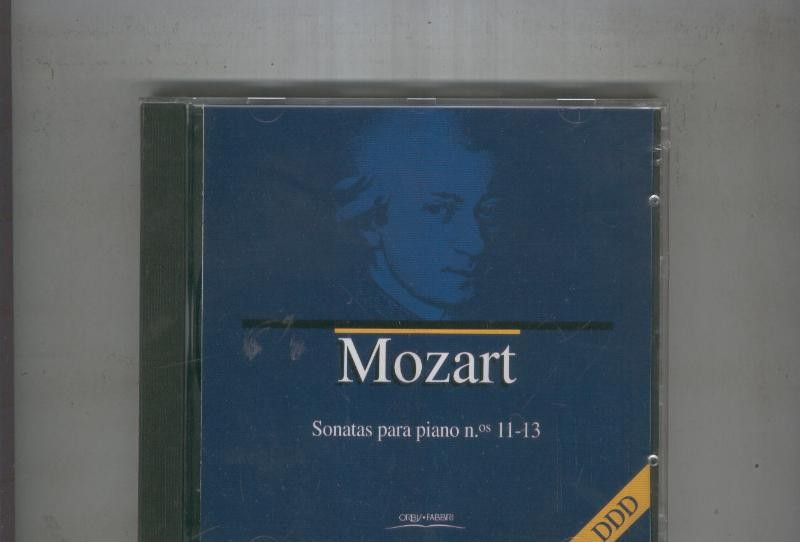 CD: MOZART sonatas para piano numeros 11 y 13