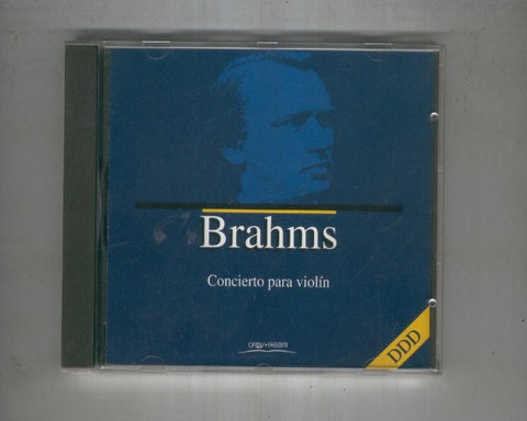 CD: BRAHMS Concierto para violin 