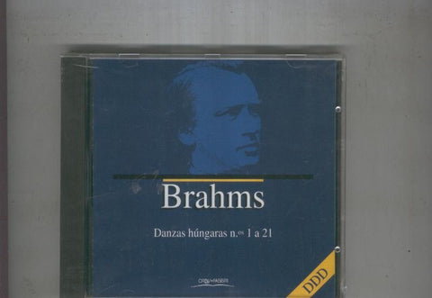 CD: BRAHMS Danzas hungaras numero 1 a 21
