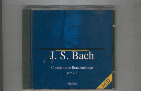 CD: JS BACH Cociertos de Brandemburgo numeros 4 a 6