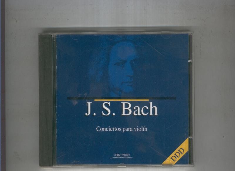 CD: JS BACH Conciertos para violin