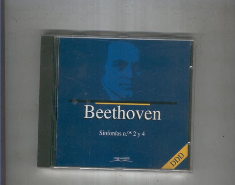 CD: BEETHOVEN sinfonias 2 y 4