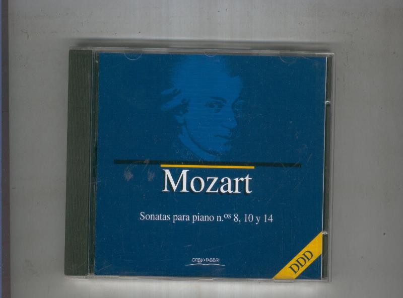 CD: MOZART sinfonias para piano 8,10 y 14