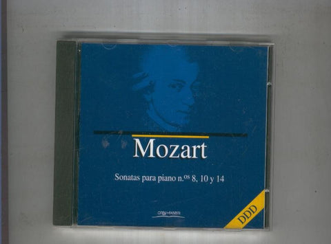 CD: MOZART sinfonias para piano 8,10 y 14