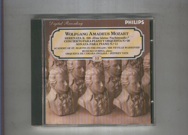 CD: MOZART PHILIPS CLASSICS Numero 11