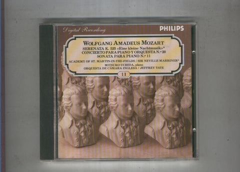 CD: MOZART PHILIPS CLASSICS Numero 11