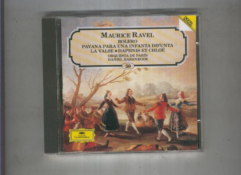 CD: RAVEL DEUTSCHE GRAMOPHON Numero 50