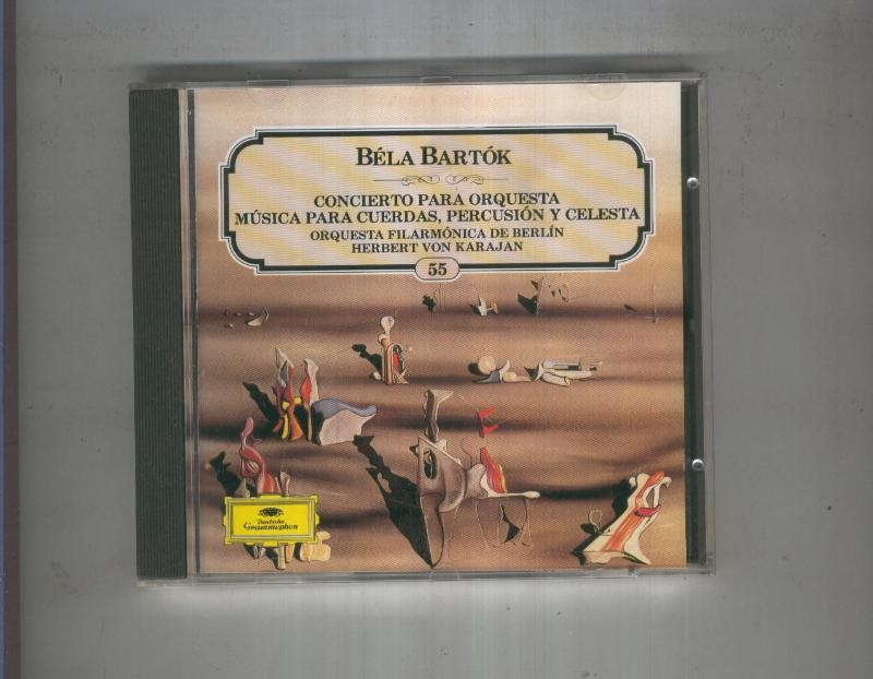 CD: BARTOK DEUTSCHE GRAMOPHON Numero 55