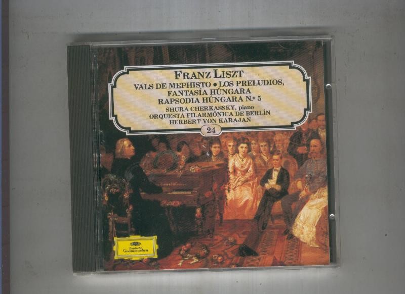 CD: FRANZ LISZT HOLST DEUTSCHE GRAMOPHON Numero 24