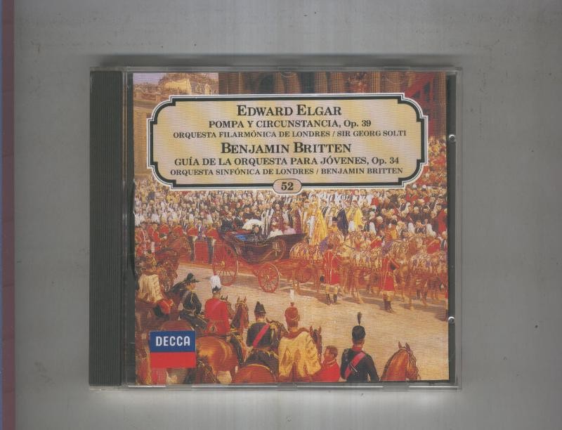 CD: ELGAR Y BRITTEN DECCA numero 52