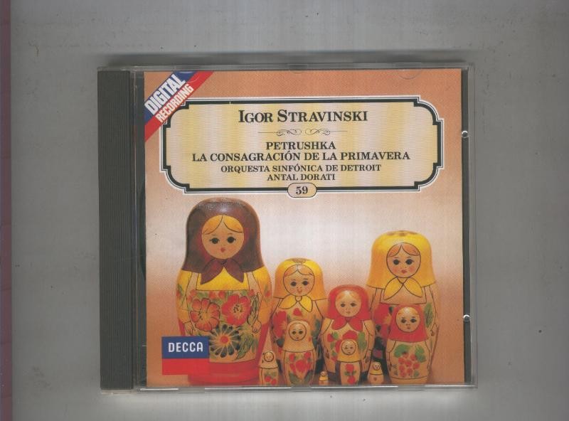 CD: STRAVINSKI DECCA numero 59