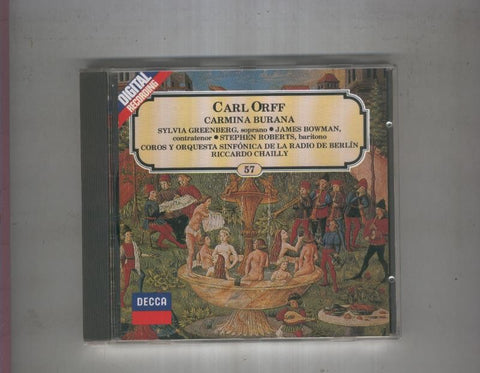 CD: CARL ORFF DECCA numero 57