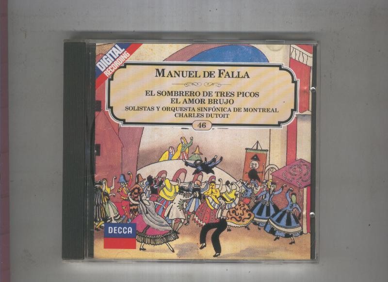 CD: Manuel de Falla DECCA numero 46