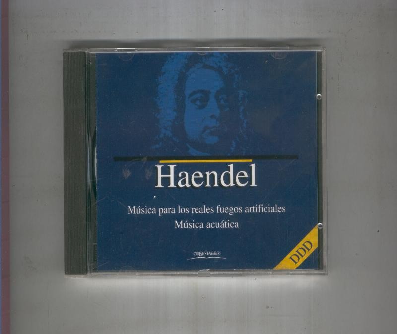 CD: HAENDEL coleccion Orbys Fabbry