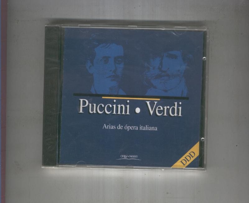 CD: PUCCINI Y VERDI coleccion Orbys Fabbry