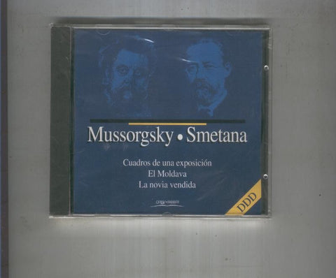 CD: MUSSORGSKY Y SMETANA coleccion Orbys Fabbry