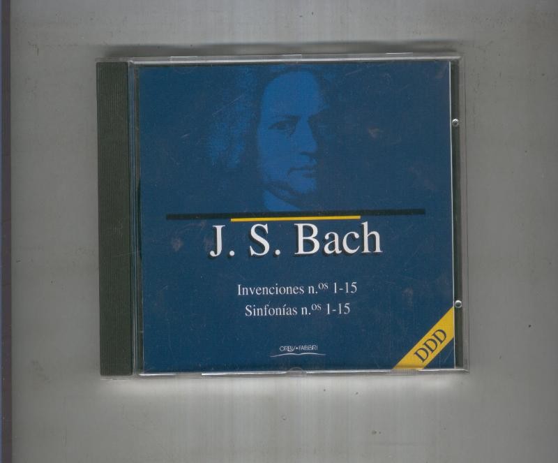 CD: BACH coleccion Orbys Fabbry