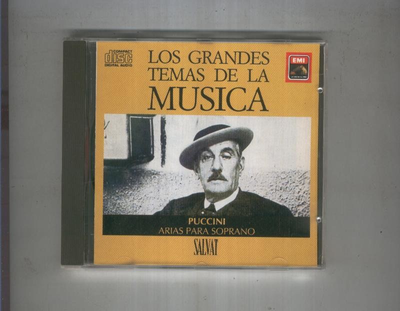 CD: PUCCINI coleccion SALVAT 