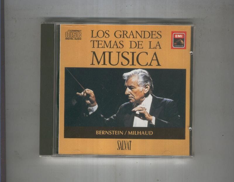 CD: BERSTEIN Y MILHAUD coleccion SALVAT 