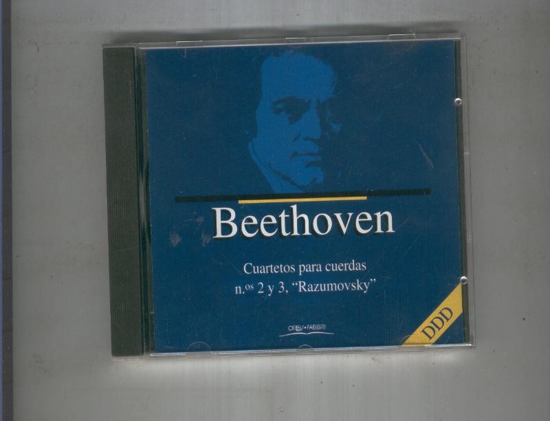 CD: BEETHOVEN coleccion ORBYS FABBRI