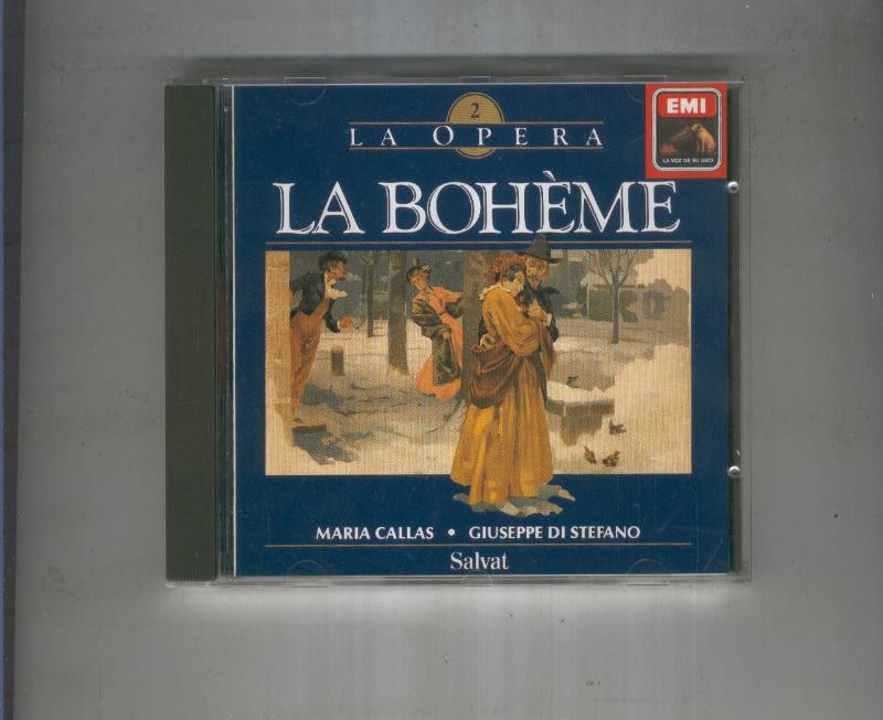 CD: LA BOHEME coleccion LA OPERA SALVAT