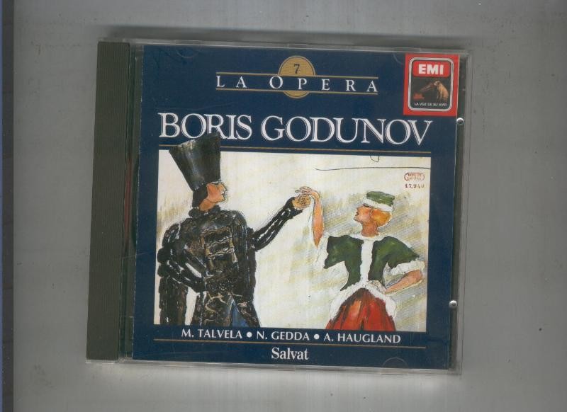 CD: BORIS GODUNOV coleccion LA OPERA SALVAT