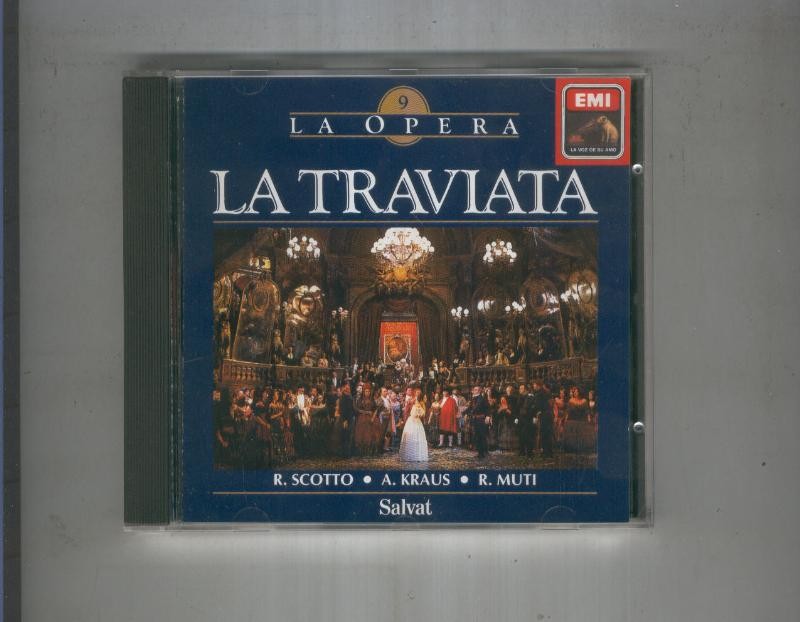 CD: LA TRAVIATA coleccion LA OPERA SALVAT