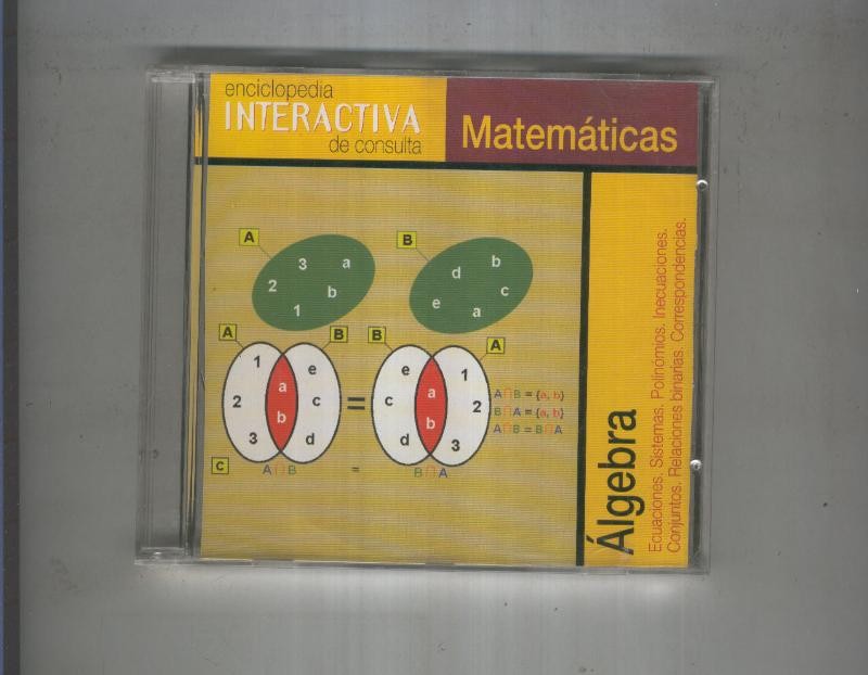 CD: Enciclopedia Interactiva de Consulta, ALGEBRA
