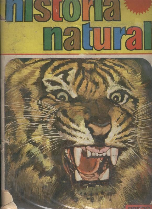 Album de Cromos: Historia Natural (album incompleto, roto en cubierta )