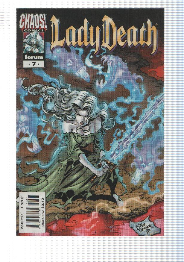Lady Death numero 07: Conmocion, tercera parte