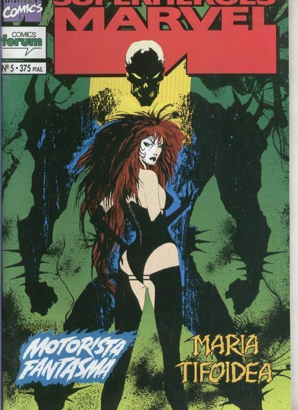 Superheroes Marvel numero 05: Motorista Fantasma