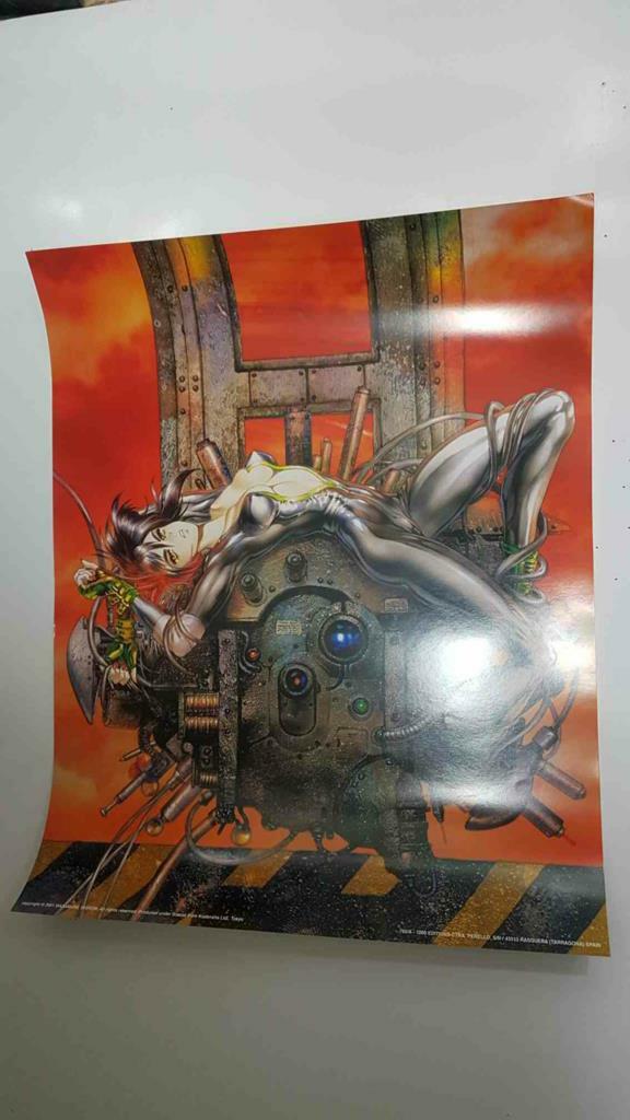 Poster manga: Masamune Shirow modelo 3