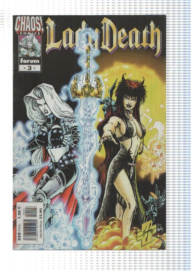 Lady Death numero 03: Comportamiento maligno, tercera parte