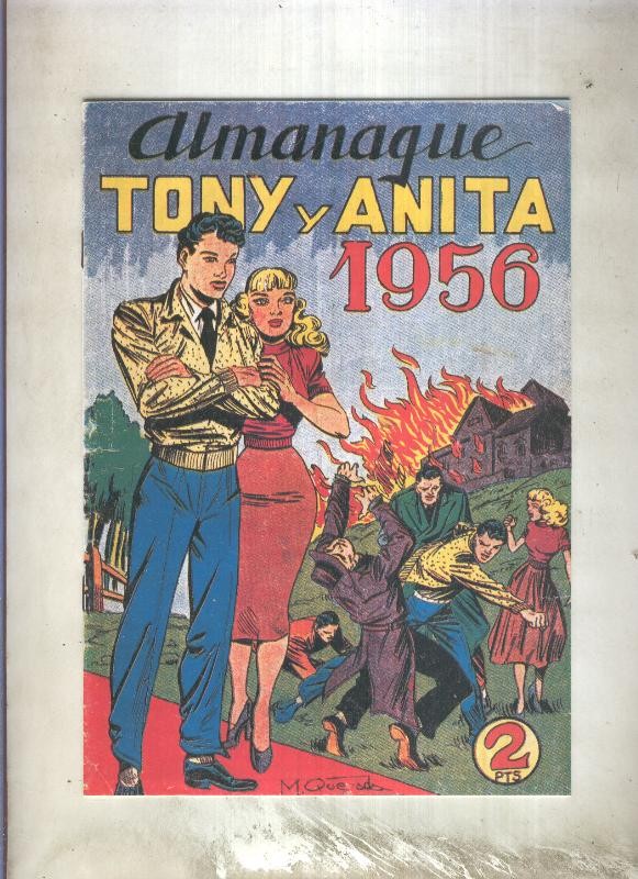 Almanaque Facsimil: Tony y Anita para 1956