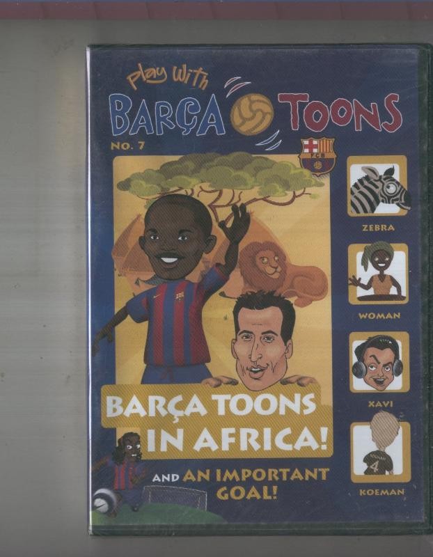 DVD: BARÇA TOONS  numero 07 (con precinto original)