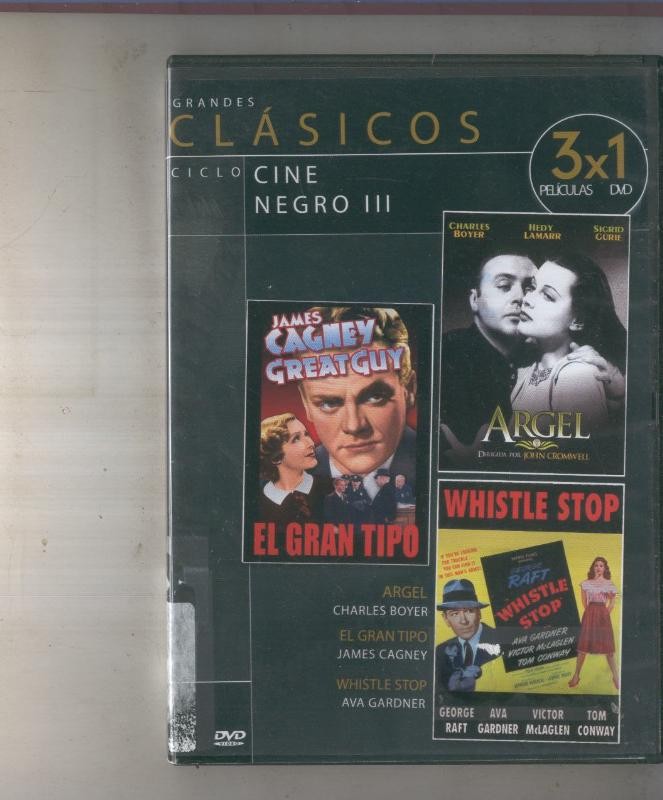 DVD: CLASICOS DEL CINE NEGRO III